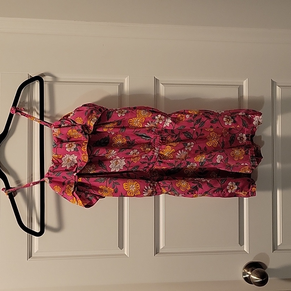 Carter's Pink Floral Romper